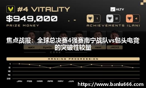 焦点战报：全球总决赛4强赛南宁战队vs包头电竞的突破性较量